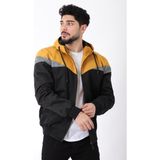 Bill Üçgen Parçalı Kapşonlu Mevsimlik Mont 1220 SARI XL
