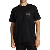 Billabong ABYZT01695 Rotor Diamond Siyah Erkek T-shirt