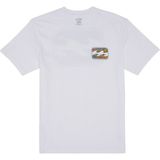 Billabong ABYZT02255-10 Crayon Wave Beyaz Erkek T-shirt