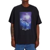 Billabong ABYZT02283 Dolphin Love Siyah Erkek T-shirt