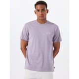 Billabong Arch Crew Ss EBYKT00100 Mor Bisiklet Yaka Regular Fit Düz Erkek T-Shirt