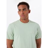 Billabong Arch Crew Ss EBYKT00100 Yeşil Bisiklet Yaka Regular Fit Düz Erkek T-Shirt - M