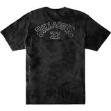 Billabong Arch Tie Dye Erkek T-Shirt - XS - Siyah