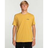 Billabong ARCH WAVE TEES Erkek T-Shirt, Gold, XXL