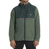 Billabong Boundary Lite Zip Erkek Yeşil Polar Ceket - Karışık