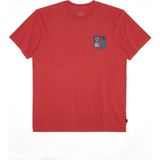 Billabong Boxed In Erkek Çocuk Tişört - 10 Yaş - Mercan