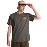 Billabong BURN OUT WW SS Antrasit Bisiklet Regular Fit Logo Baskılı Erkek T-Shirt