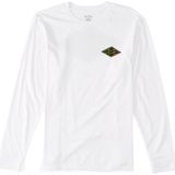 Billabong Crayon Wave Ls Erkek Tişört ABYZT01719 - XL - Beyaz