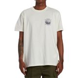 Billabong Crossed Up Tees Erkek Beyaz Tişört - M