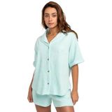Billabong EBJKT00102-BEK0 White Sands Kadın Gömlek M Mavi
