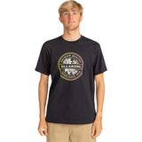 Billabong EBYZT00168 Siyah Rotor Fill Ss Erkek T-Shirt