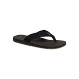 Billabong Erkek All Day Impact parmak arası terlik, Çikolata kahverengi, 44 EU Schmal