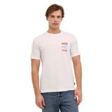 Billabong Erkek Beyaz Kısa Kollu Tişört M Beden LUNCH BREAK SS Modeli
