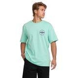 Billabong Erkek Rotor Elmas Kısa Kollu Grafik Tişört, Bermuda, L