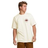 Billabong Erkek Rotor Elmas Kısa Kollu Grafik Tişört, Kırık beyaz, M