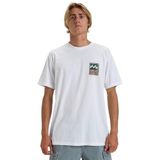 BILLABONG Erkek Stamp SS Tişört, Beyaz, XL