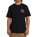 Billabong Erkek Tişört Crayon Wave Tees Siyah