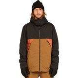 Billabong Expedition Erkek Kahverengi Snowboard Ceketi - Bej