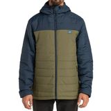 Billabong F1JK36 SURF CHECK PUFFER Çok Renkli Erkek Kapüşonlu Ceket
