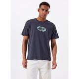 Billabong Gri Erkek Bisiklet Yaka Regular Fit T-Shirt FLOURISH REGULAR SS 24A351524