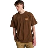 Billabong GROW OG SS Kahve Bisiklet Relaxed Yazı Baskılı Erkek T-Shirt