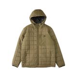 Billabong Haki Erkek F1JK45 Kapüşonlu Puffer Erkek Ceket