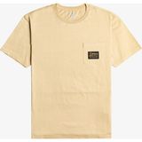 Billabong Lounge Pocket Erkek Bej T-Shirt C1SS55-863 - XL