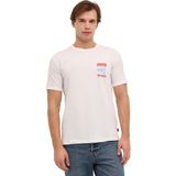 Billabong Lunch Break Ss Beyaz Erkek Kısa Kol T-Shirt - XS