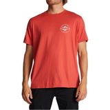 Billabong Rotor Diamond Erkek Kırmızı Tişört - S - Kiremit