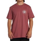Billabong Rotor Diamond Erkek Pembe Tişört - XS