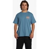Billabong Rotor Diamond Erkek Tişört - S - Mavi