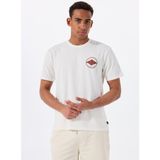 Billabong Rotor Dıamond Regular Tee 24A351540 Krem Bisiklet Yaka Regular Fit Düz Erkek T-Shirt