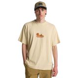 Billabong SHORE OG SS Krem Bisiklet Relaxed Yazı Baskılı Erkek T-Shirt