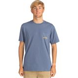 Billabong Stacked Arch Pkt Erkek Mavi Tişört