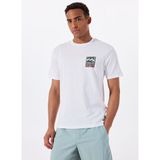 Billabong STAMP SS EBYZT00293 Beyaz Erkek Regular Fit T-Shirt