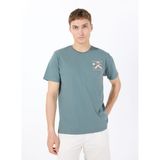 Billabong TOGETHER PREMIUM SS 24A351537 Haki Bisiklet Regular Fit Düz Erkek T-Shirt