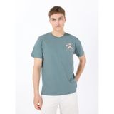 BİLLABONG Together Premium SS T-Shirt Bisiklet Yaka Regular Fit, M, 24A351537, Haki, Erkek