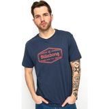 Billabong Trademark Erkek Mavi Tişört - XS - Lacivert