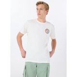 Billabong TROPICAL PETS PREMIUM SS 24A351506 Ekru Regular Fit Erkek T-Shirt