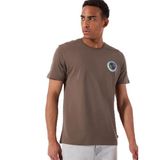 Billabong TROPICAL PETS PREMIUM SS 24A351506 Kahve Bisiklet Yaka Regular Fit Düz Erkek T-Shirt
