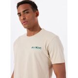 Billabong TWIN PEAKS REGULAR SS 24A351528 Bej Bisiklet Yaka Regular Fit Düz Erkek T-Shirt