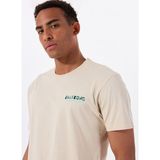 Billabong TWIN PEAKS REGULAR SS 24A351528 Bej Erkek Regular Fit T-Shirt