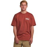 Billabong Walled Regular Ss Erkek Tişört - M - Kırmızı