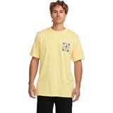 Billabong Window Premium Erkek Sarı T-Shirt.64 - Bej