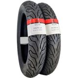 Billas 100/90-14 ve 90/90-14TL (Tubeless - Dubleks) BL034 Motosiklet Lastiği Takımı