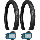 Billas 26 Jant 26X1.95 Bisiklet Dış Lastiği BL300 x 2 Adet + Panda Iç Lastik Seti