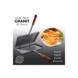 Billhom Iç Granit Döküm El Tost Makinası, Granit Ultra Lüks Ocak Üstü Tost Grill