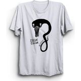 Billie Eilish, Monster, When We All Fall Asleep, Rock Metal Müzik Grubu Baskılı Unisex Tişört - Beyaz - XL