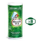 Billur Tuz Sodyumu%50 Azaltılmış 500 gr x 8 Adet