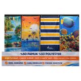 Bilmar Plaj Havlusu 70 X 140 Cm Kum Tutmaz - Hafif Ve Yüksek Emici X 4 Adet
